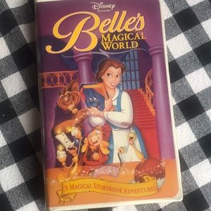 Walt Disney’s “Belle’s Magical World” VHS